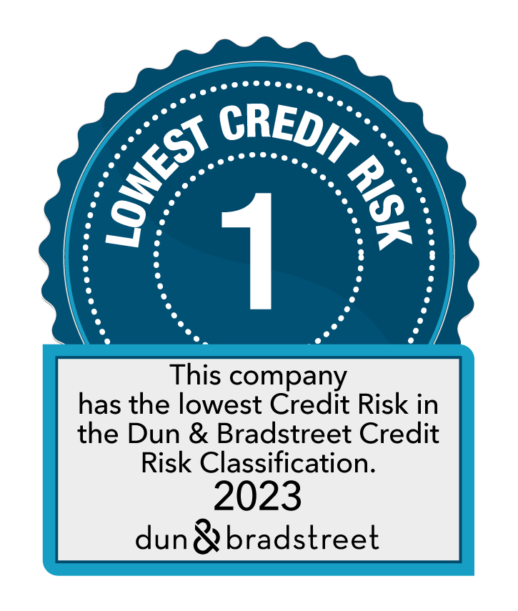 Dun-Bradstreet-alhaisin-riskiluokka-1-logo-2023-transparent